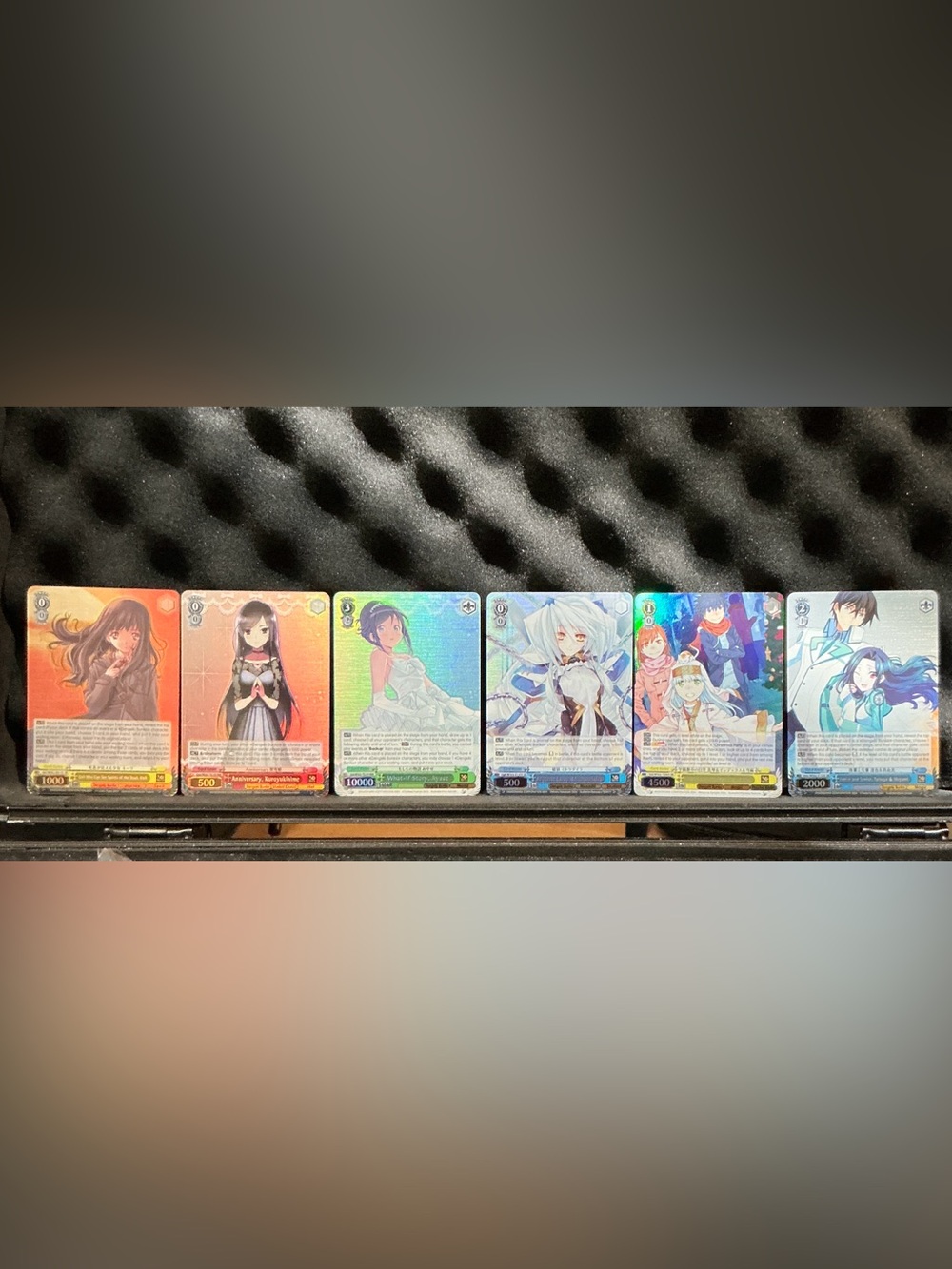 Holographic Anime Trading Card - Dengeki Bunko Super Rare Holo Foil Lot